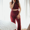 Alaska Lounge Pants Wine-Lazy Girl Lingerie-stride