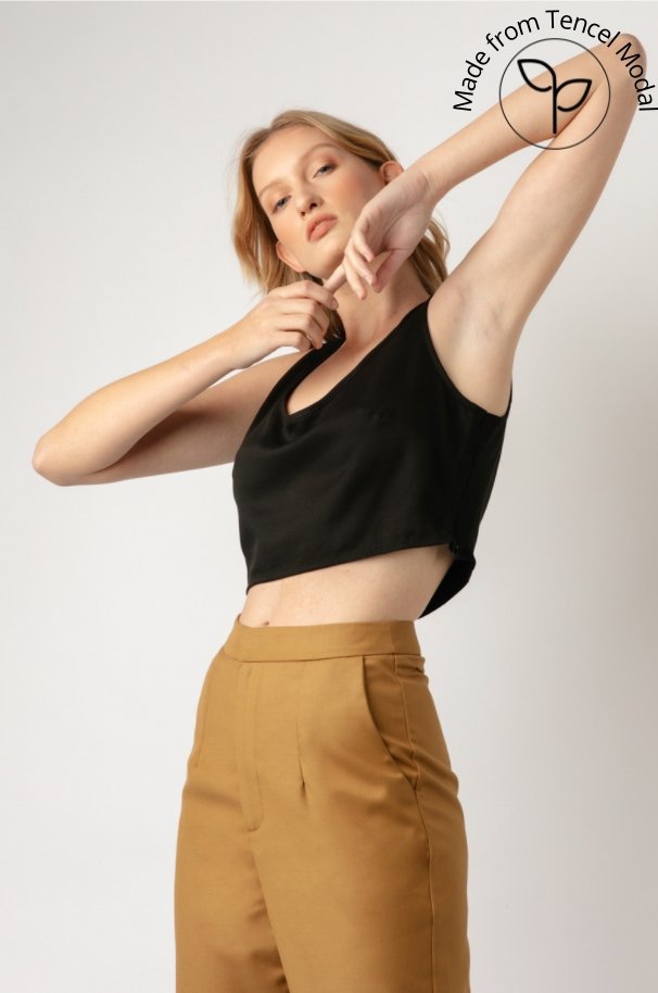 Alexa Crop Top-ALKAM-stride