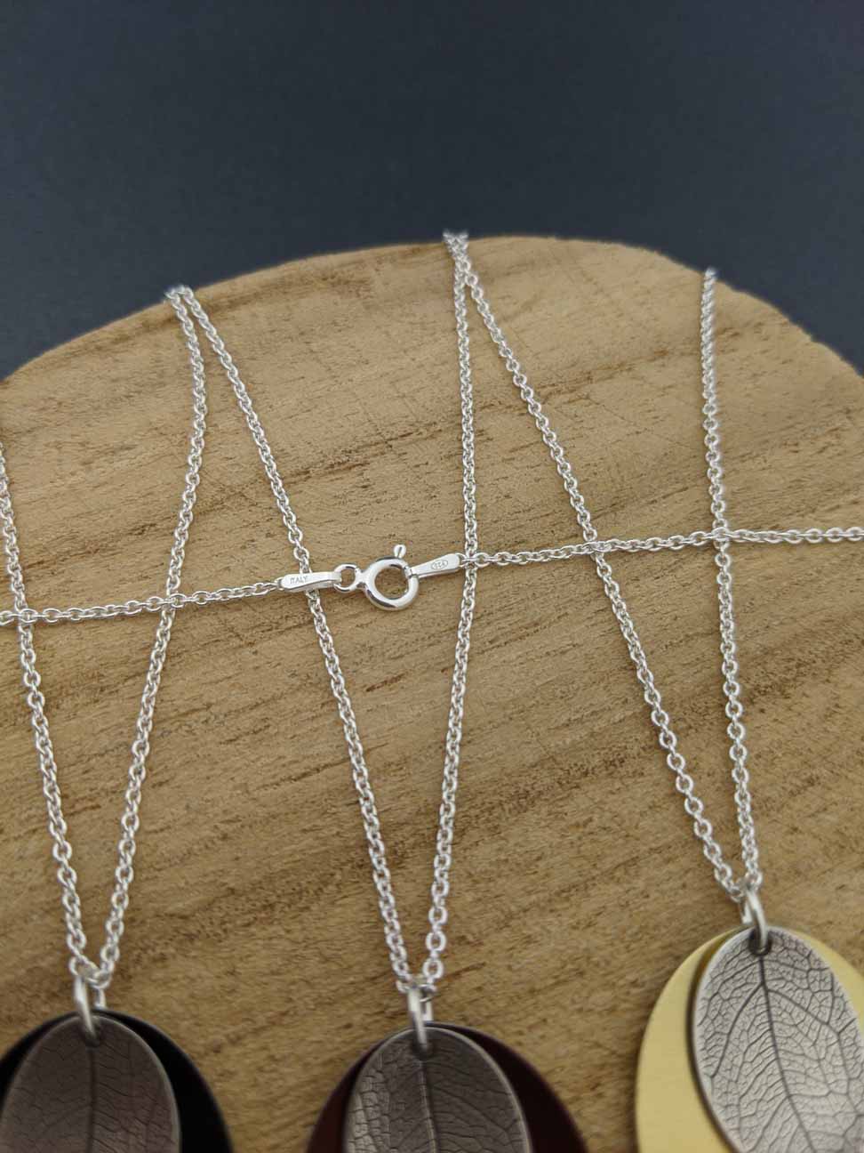 AUTUMN - long leaf necklace-Erin K Jewellery-stride
