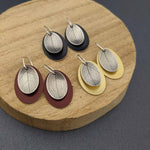 AUTUMN - small leaf earrings-Erin K Jewellery-stride