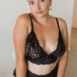 Ava Bralette Black-Lazy Girl Lingerie-stride