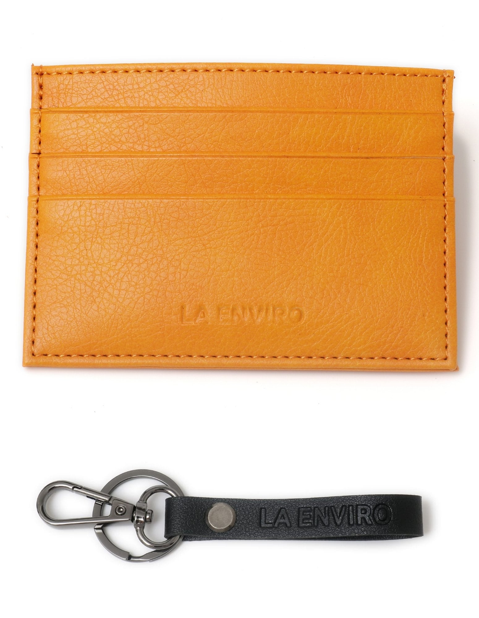 AVOCA MINIMALIST UNISEX CARD HOLDER I ORANGE-La Enviro-stride
