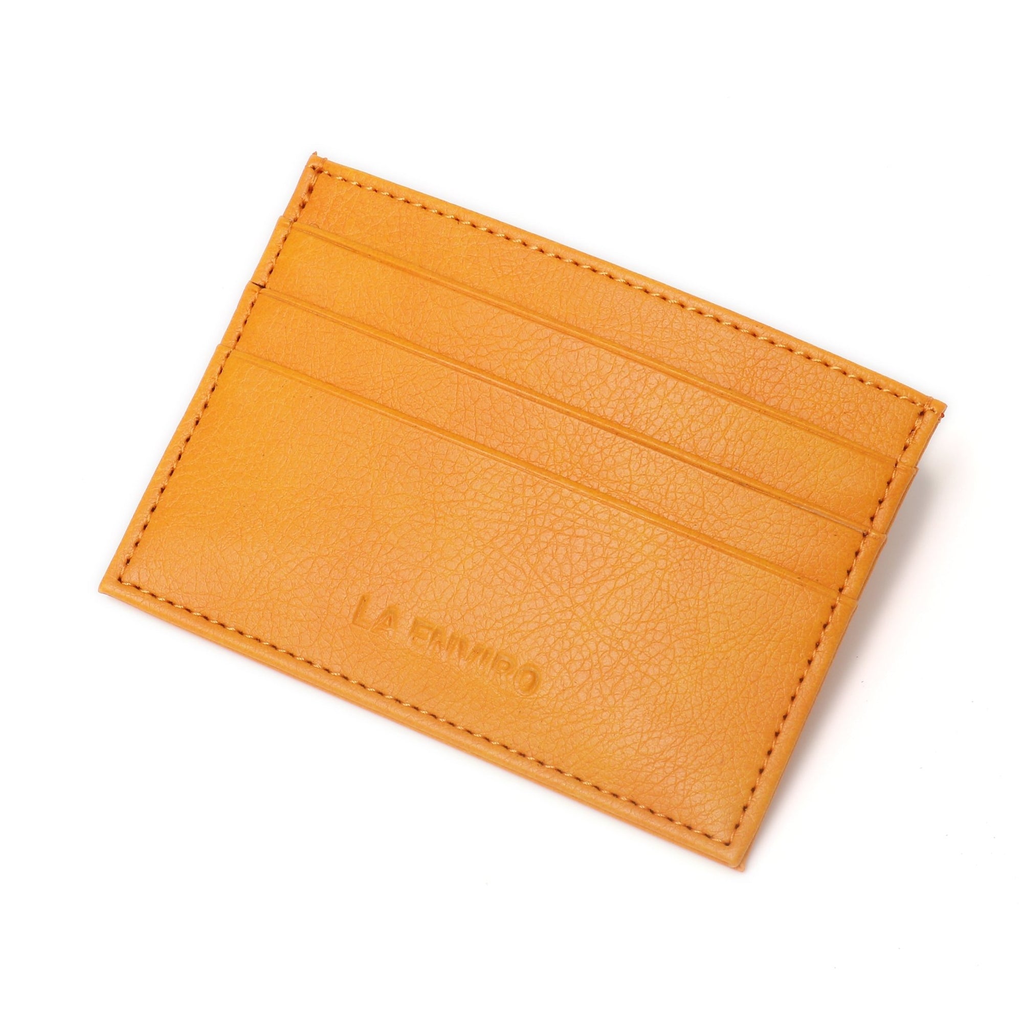 AVOCA MINIMALIST UNISEX CARD HOLDER I ORANGE-La Enviro-stride