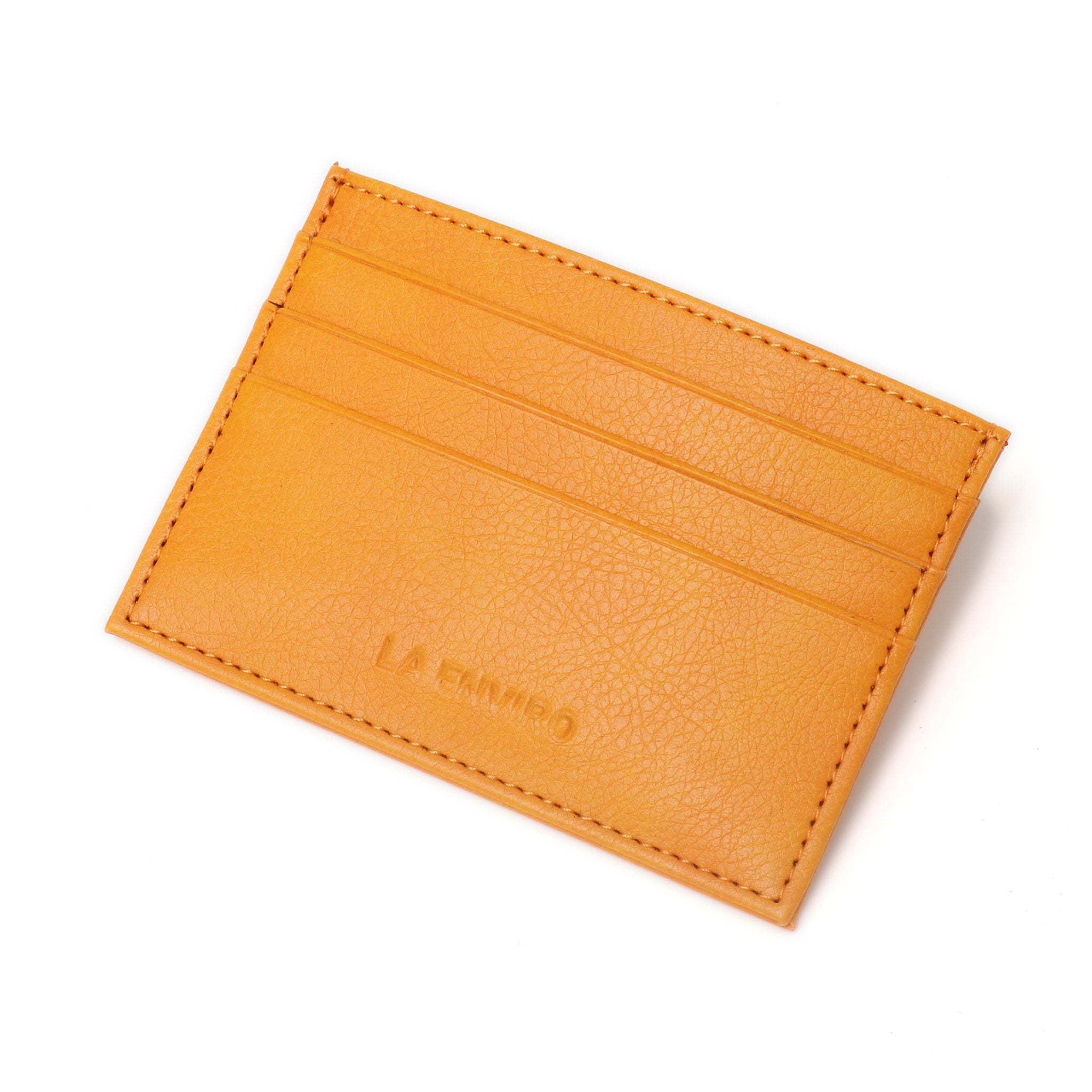 AVOCA MINIMALIST UNISEX CARD HOLDER I ORANGE-La Enviro-stride
