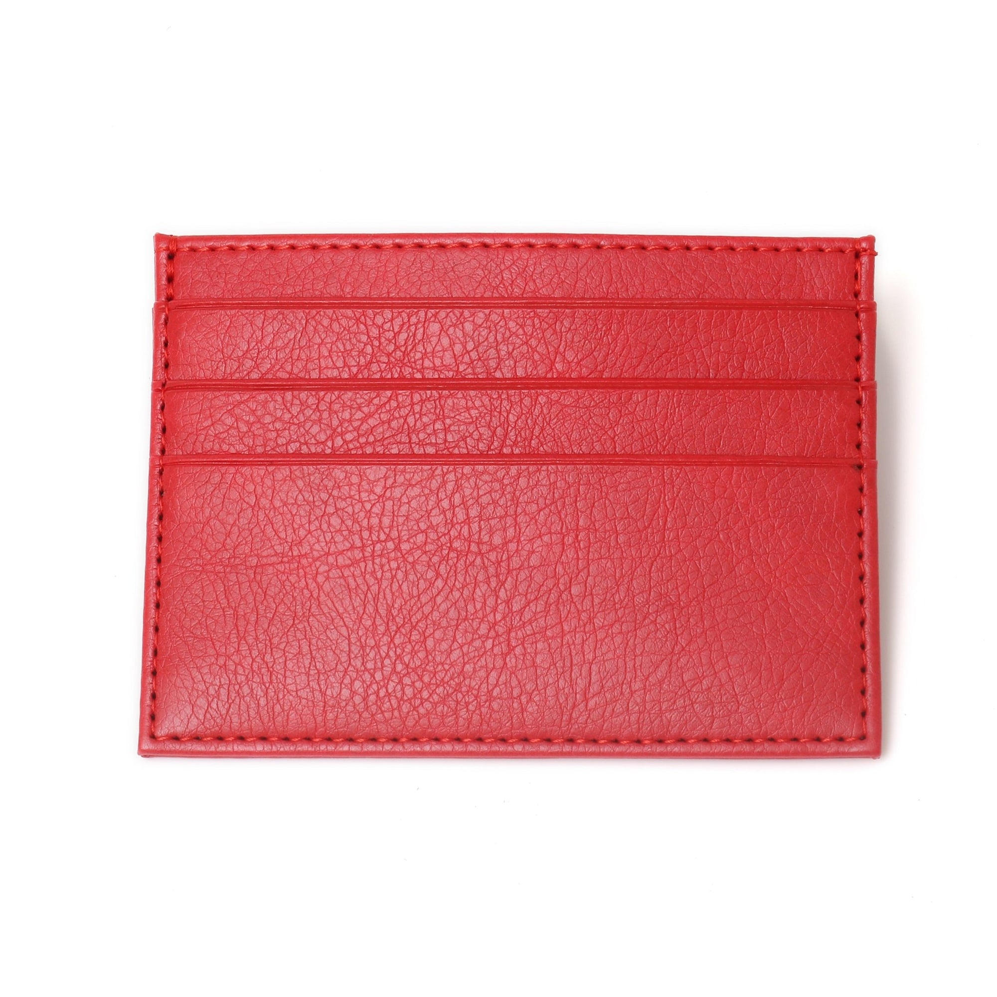 AVOCA MINIMALIST UNISEX CARD HOLDER I RED-La Enviro-stride