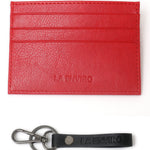 AVOCA MINIMALIST UNISEX CARD HOLDER I RED-La Enviro-stride