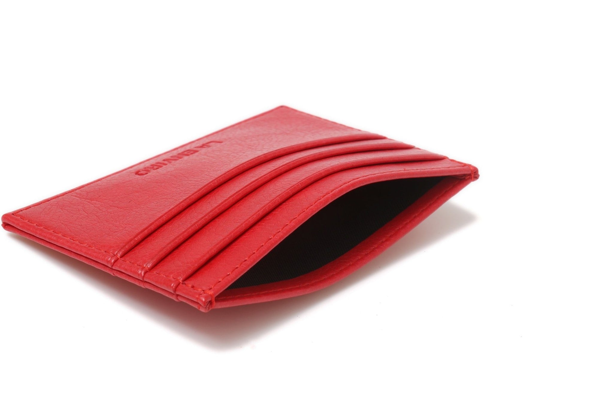 AVOCA MINIMALIST UNISEX CARD HOLDER I RED-La Enviro-stride