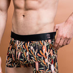 Bamboo Underwear - Grass Tree Black-Peggy & Finn-stride