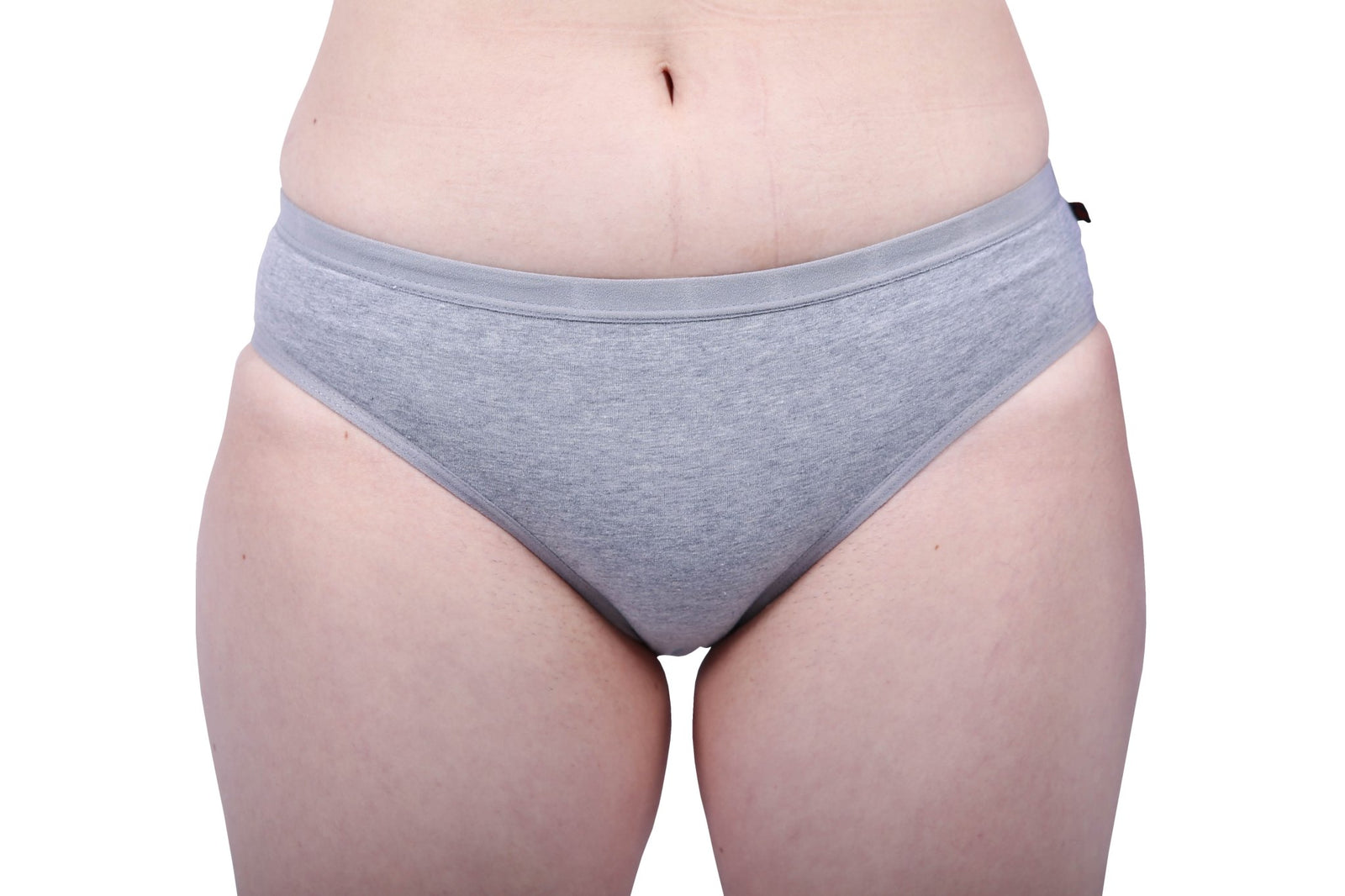 Bikini, Heather Grey, Organic & Fairtrade