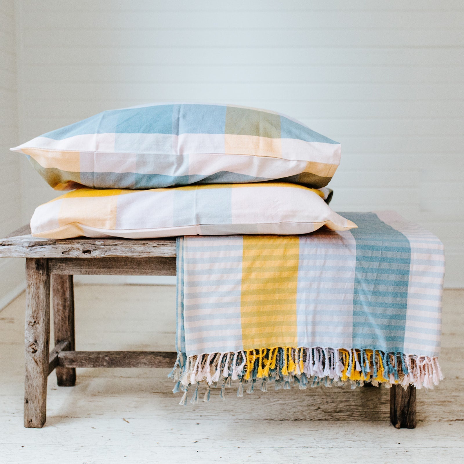 Birdy handloom blanket collection-Earth Worthy-stride