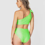 <b>Jamaica</b><br>Lime Green High Brief<br>Sustainable Australian Swimwear-Cali Rae-stride