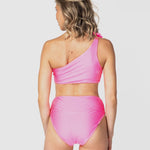 <b>Jamaica</b><br>Pink Grapefruit High Brief<br>Sustainable Australian Swimwear-Cali Rae-stride