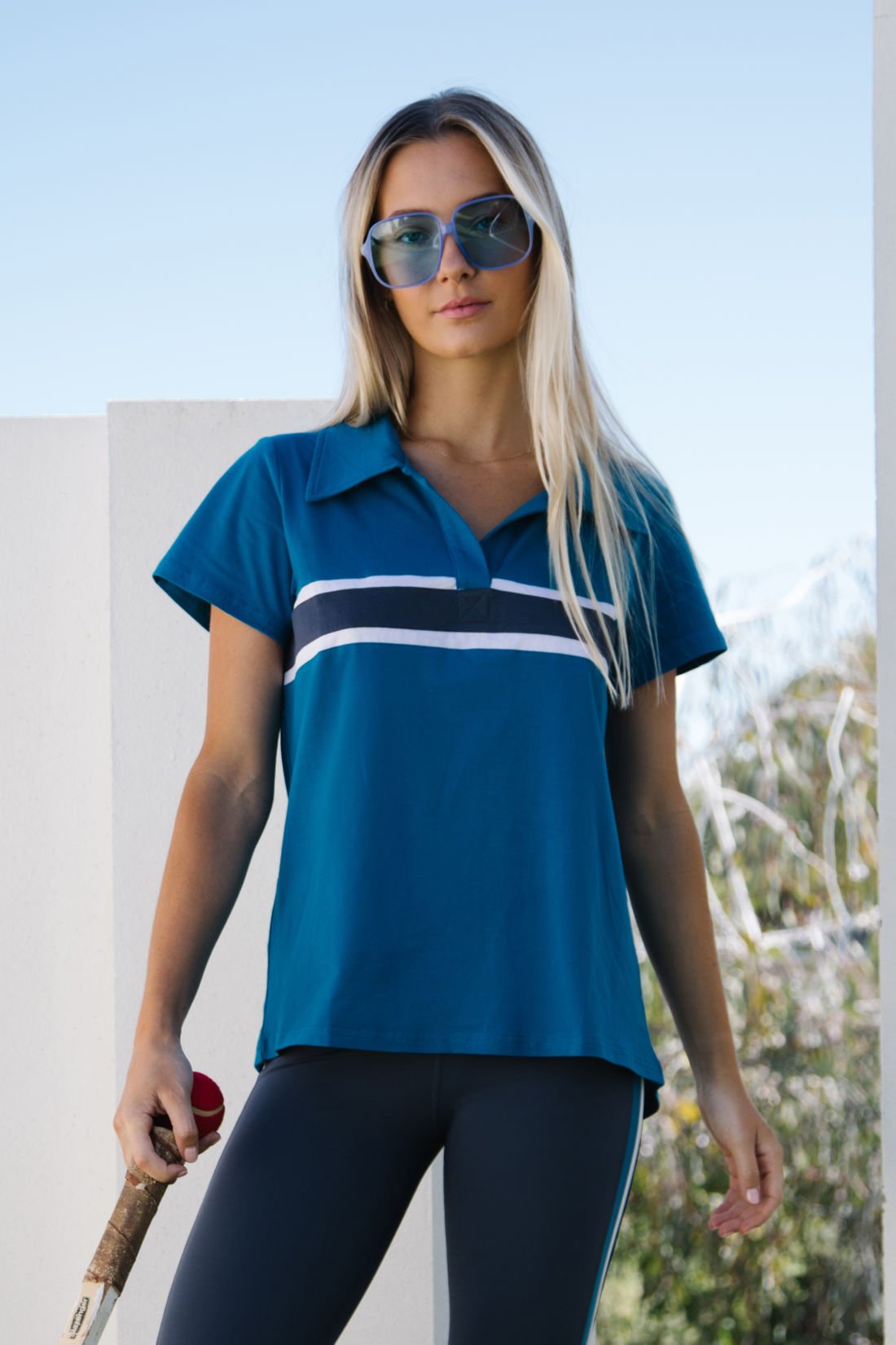 Blu Shirt-Remi Lane-stride