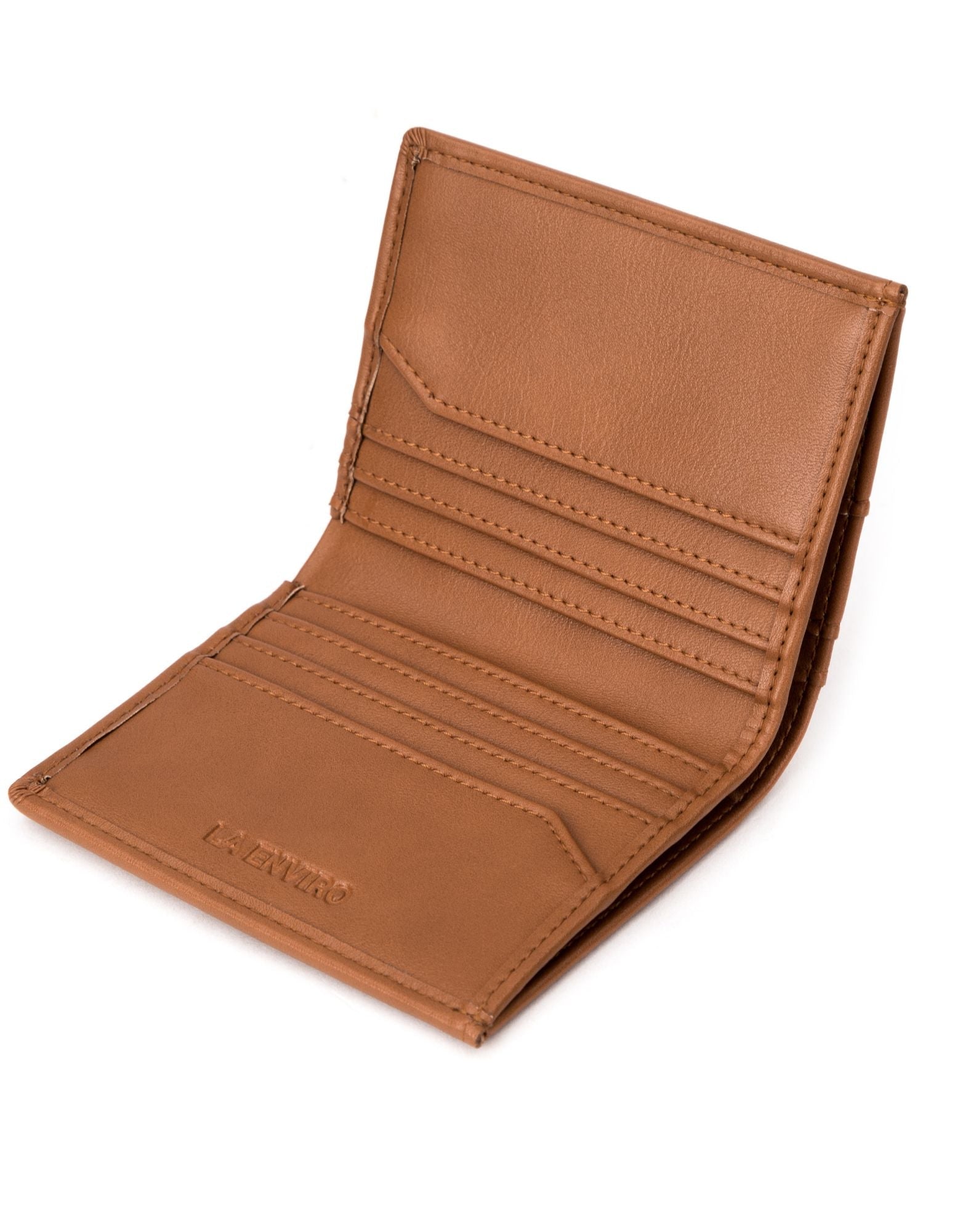 BROOME VEGAN MINIMALIST UNISEX WALLET I TAN-La Enviro-stride