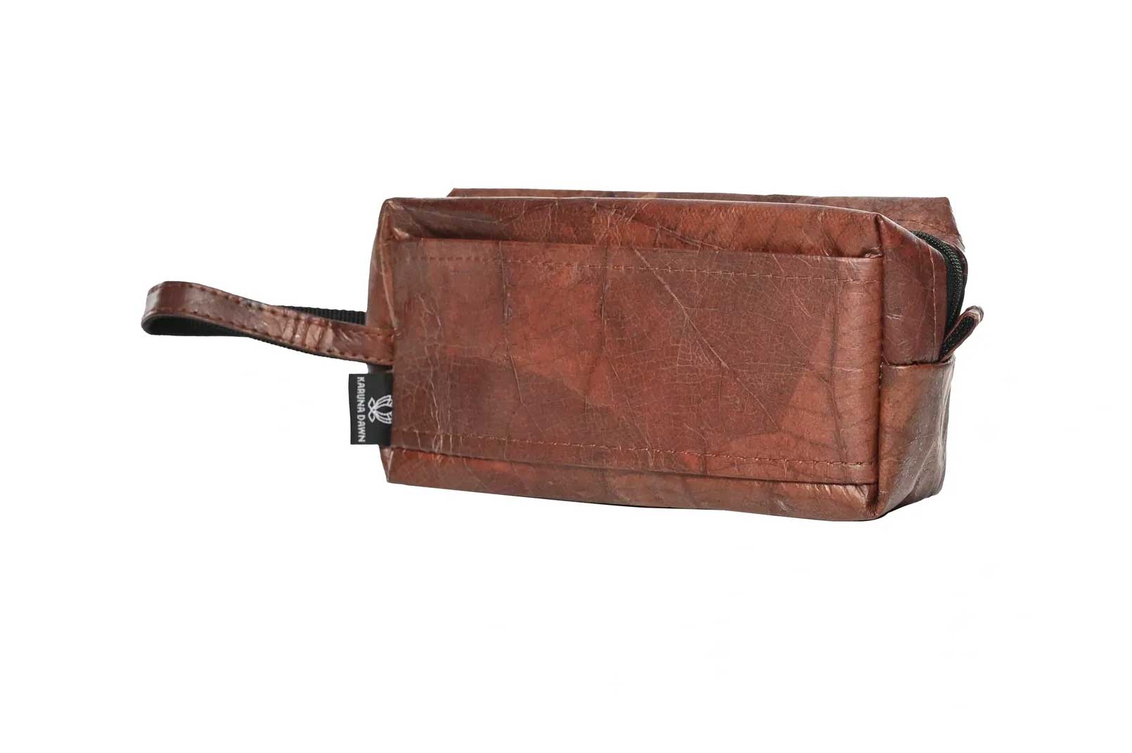 Brown Toiletries Bag-Karuna Dawn-stride