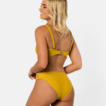 <b>Sicily</b><br>Yellow Pineapple Bikini Bottom<br>-Cali Rae-stride