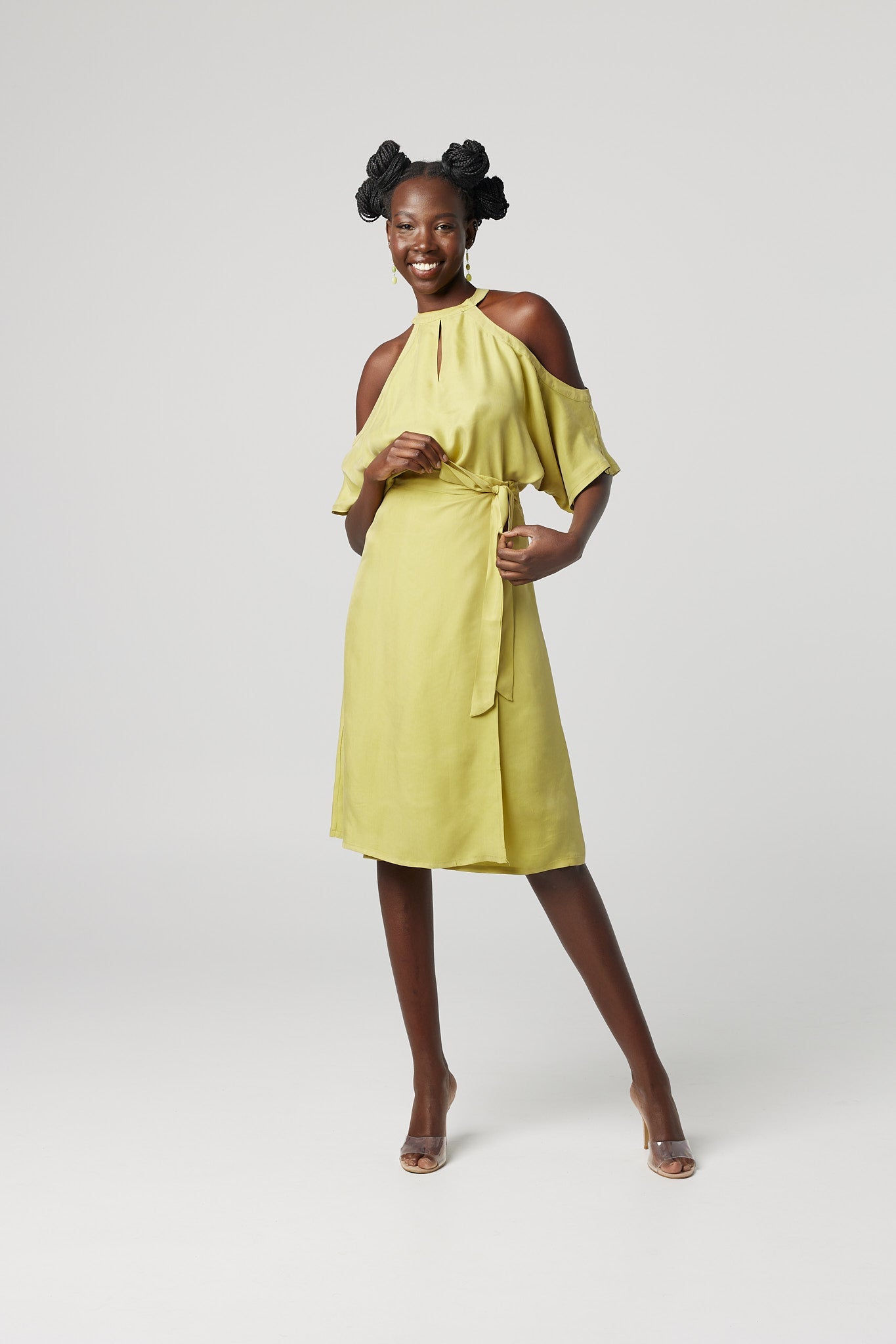 Citrus Crush Wrap Skirt-Why Mary-stride