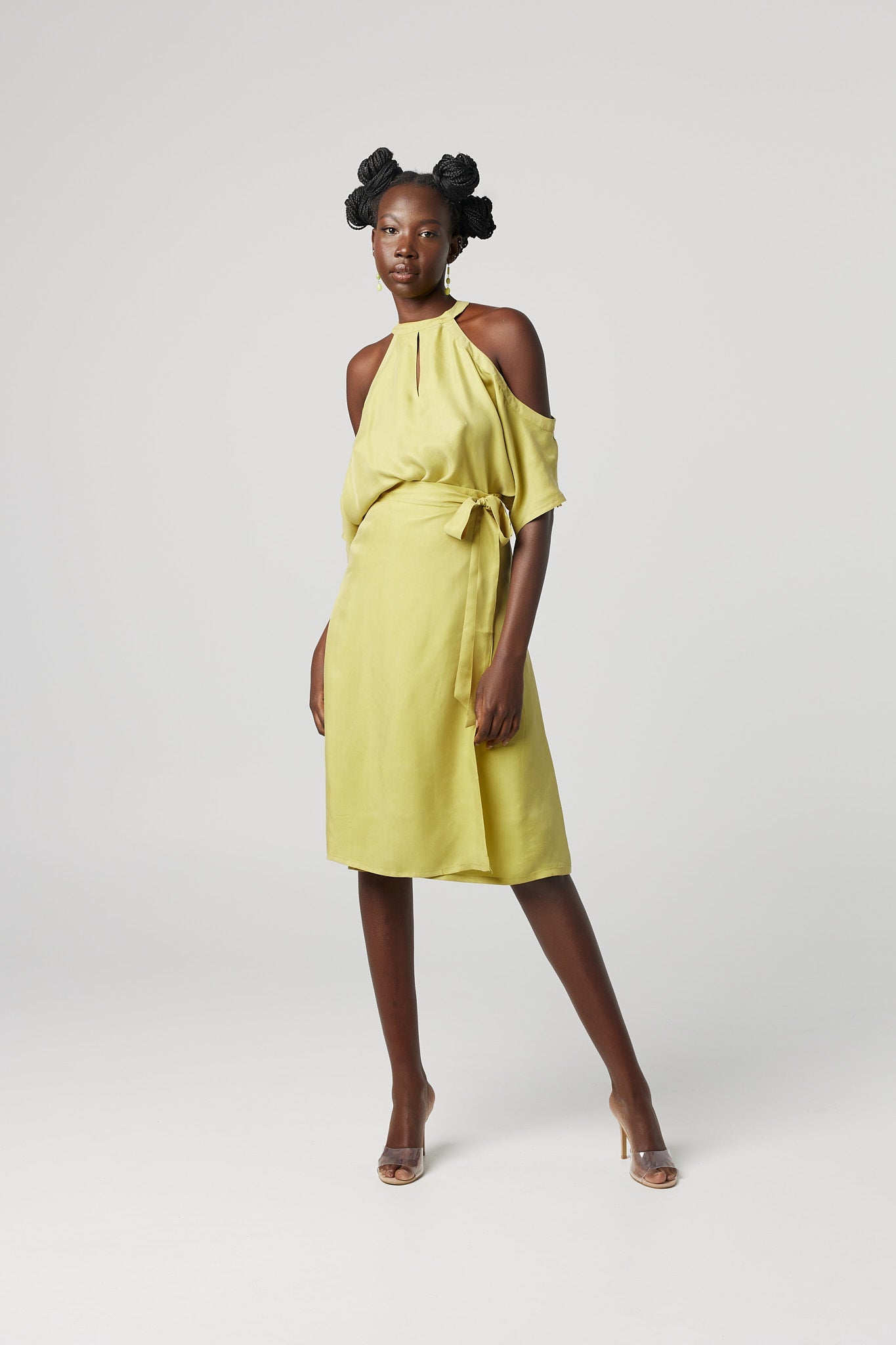 Citrus Crush Wrap Skirt-Why Mary-stride