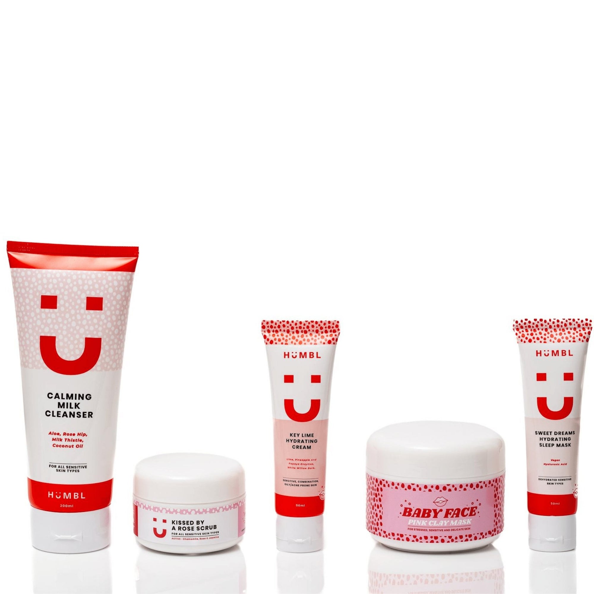 Humbl Skincare Combination Skin 5 Pack Bundle Stride