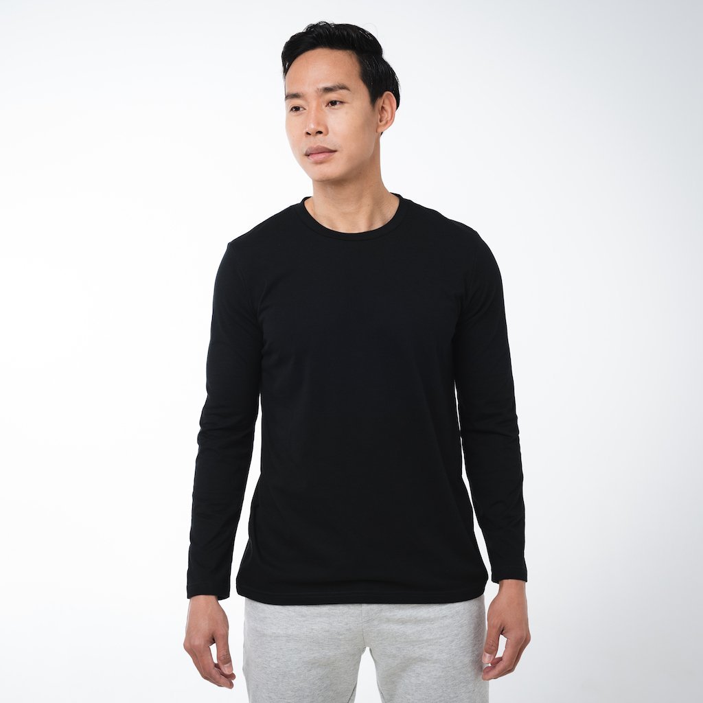 Core Long Sleeve T-Shirt | Black