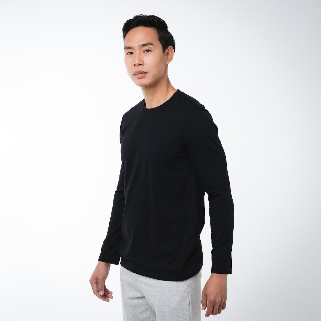 Core Long Sleeve T-Shirt | Black