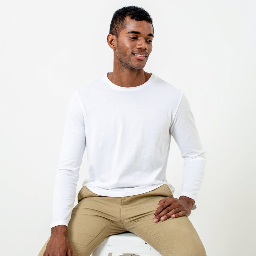Core Long Sleeve T-Shirt | White
