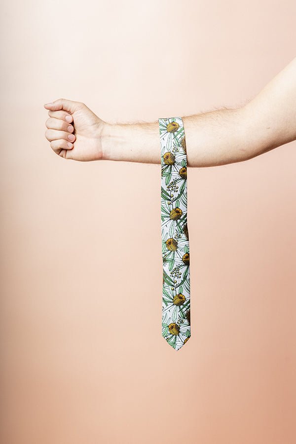 Cotton Tie - Banksia Grey-Peggy & Finn-stride