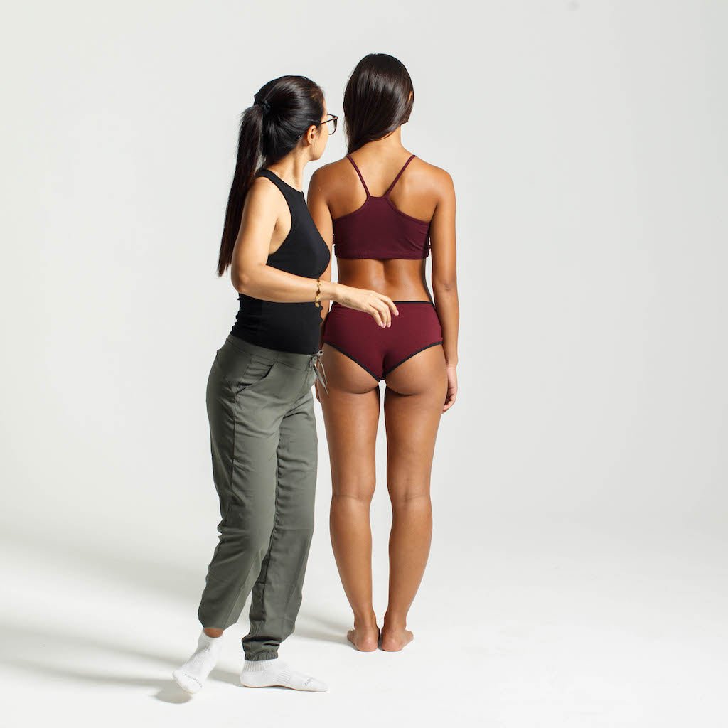 Cropped Cami | Burgundy-Dorsu-stride