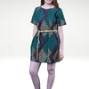 DONNATELLA EMBROIDERED SHIFT DRESS-Zoha-stride
