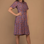 Dorothy dress - Purple Leopard-Devoi-stride