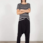 Tluxe EVERYDAY HAREEM PANT - BLACK Pants Stride