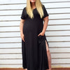 EveryDay T-Shirt Maxi Dress // Black