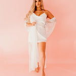 Faith Bridal Robe with Chemise-Lazy Girl Lingerie-stride