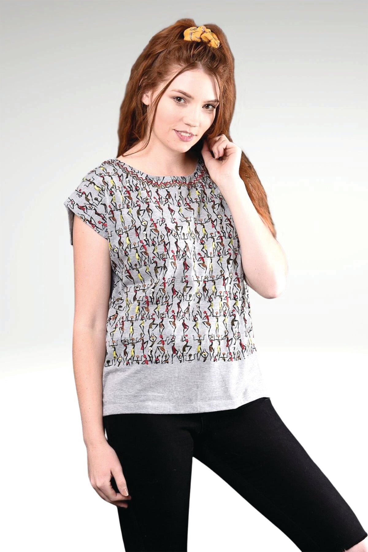 FARICA EMBROIDERED KNIT TEE-Zoha-stride
