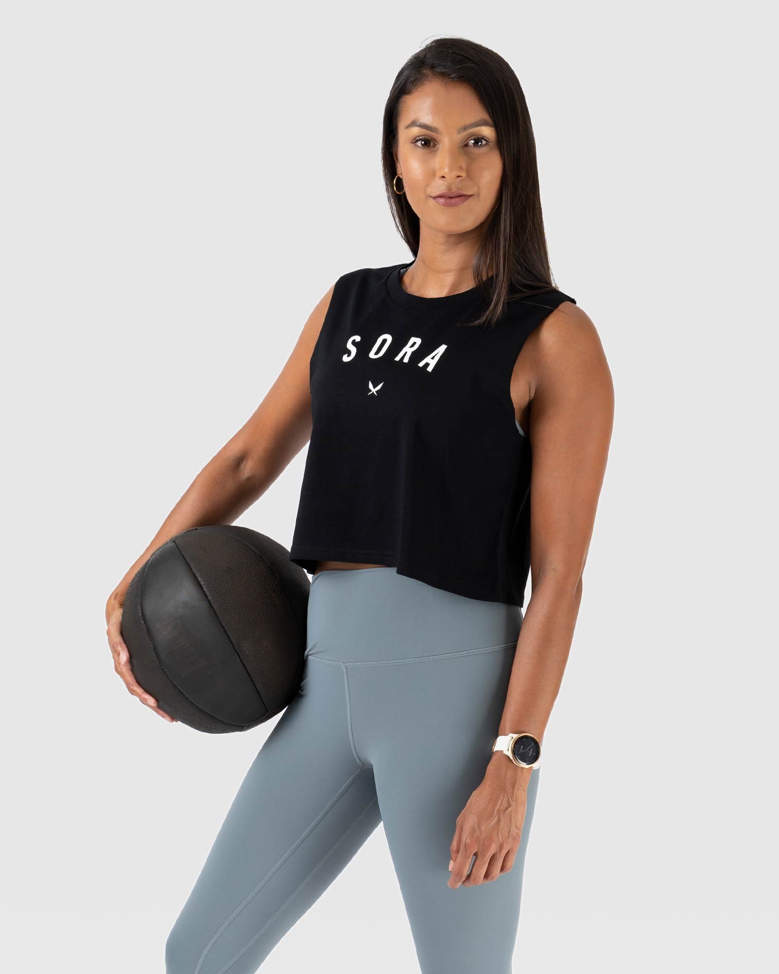 Flex Legging- Ash Blue