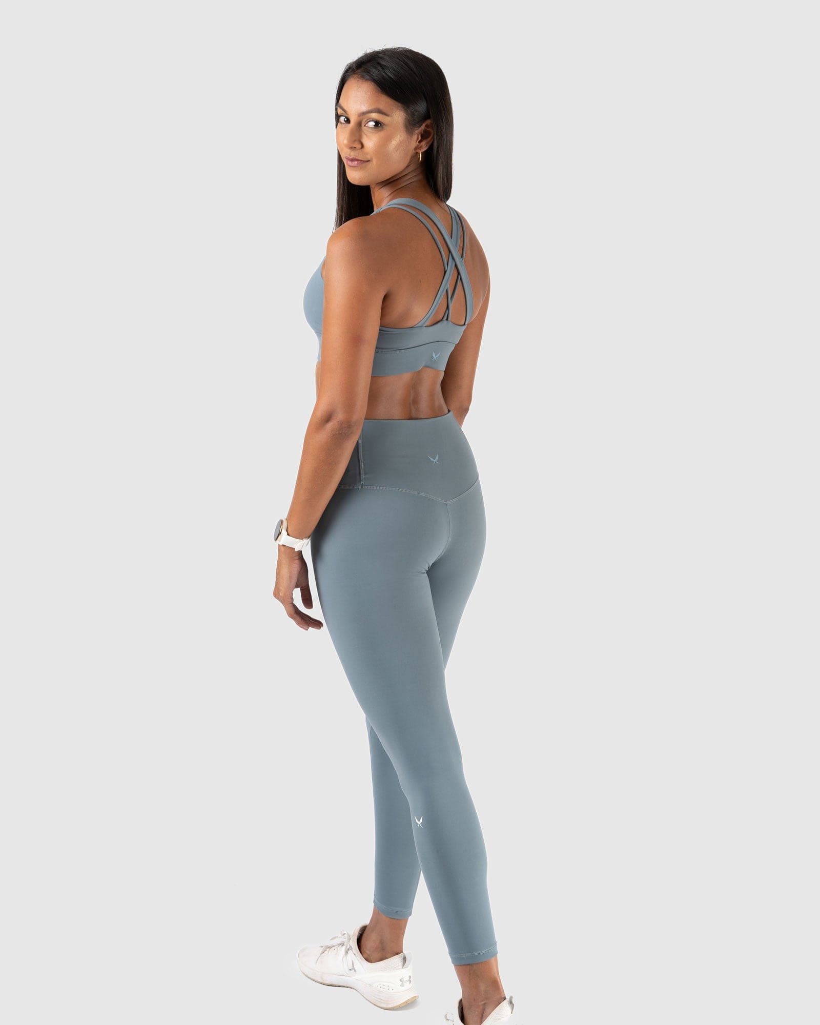 Flex Legging- Ash Blue