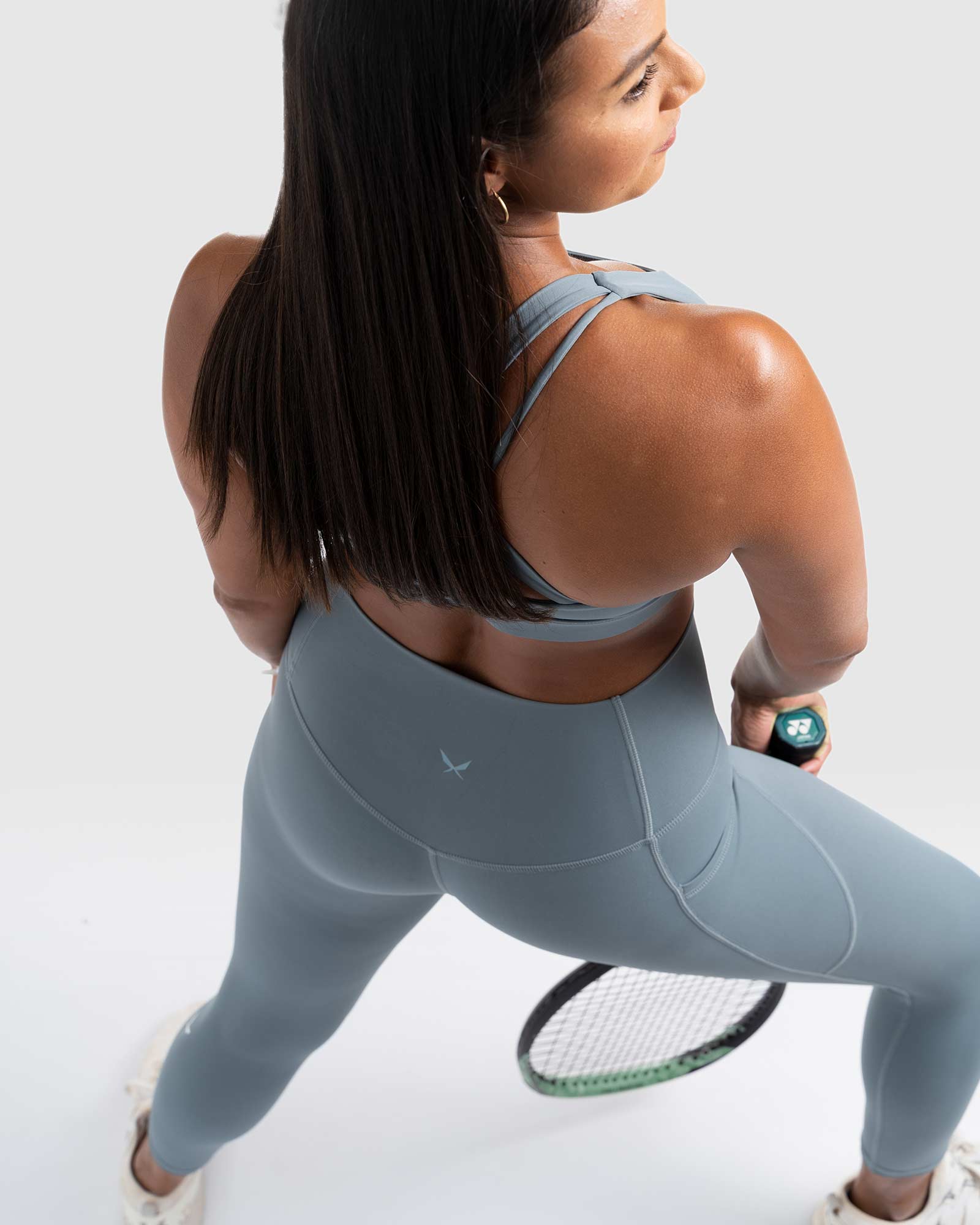 Flex Legging- Ash Blue