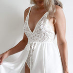Florentine Bodysuit with Skirt-Lazy Girl Lingerie-stride