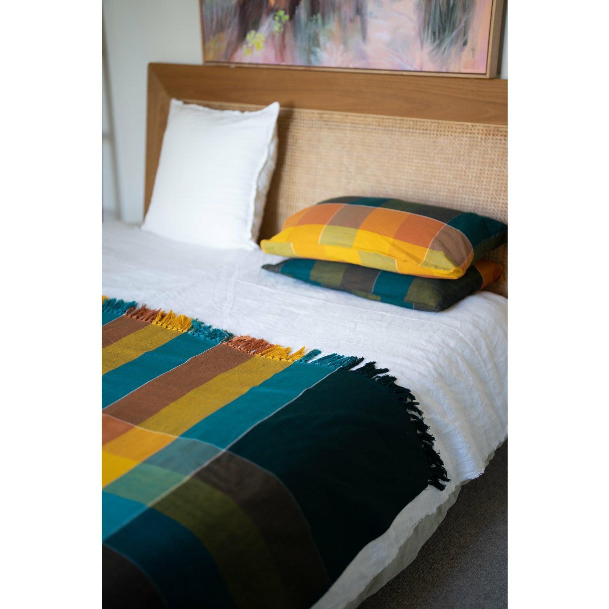 Forest handloom blanket collection-Earth Worthy-stride