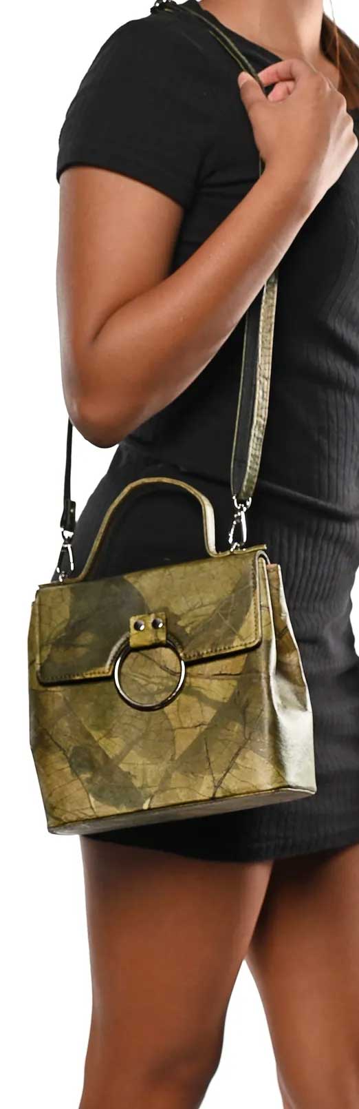 Green Handbag-Karuna Dawn-stride