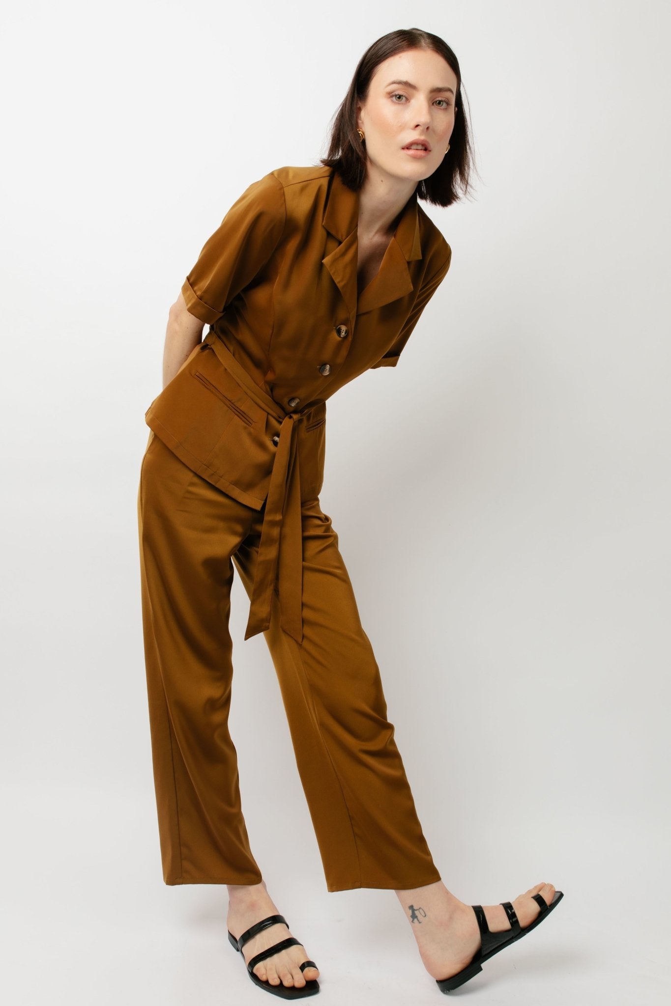 Hallie Tailored Pant-ALKAM-stride