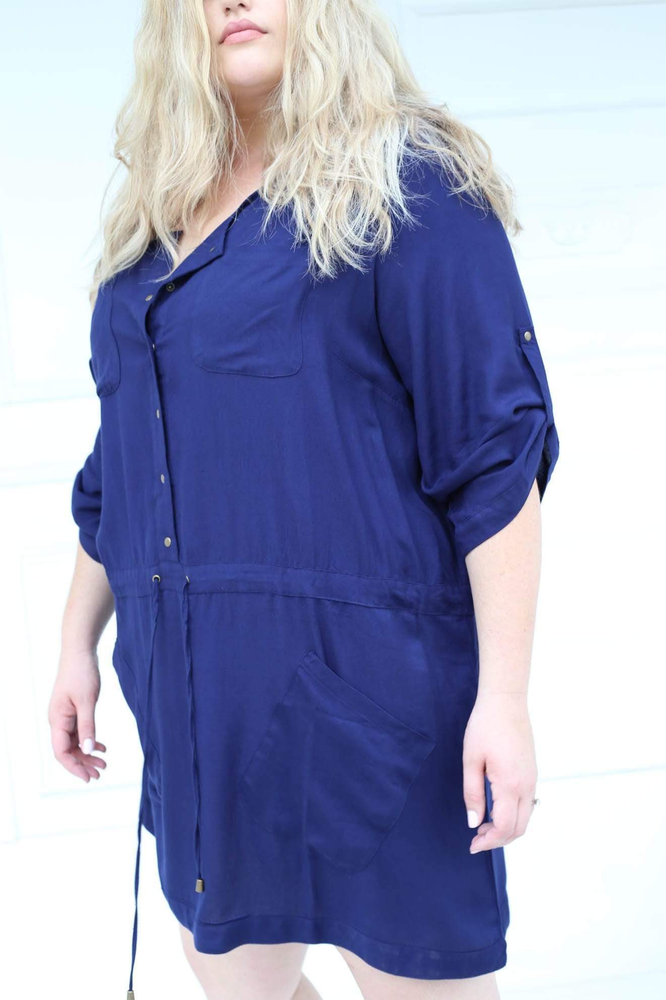 Hope & Harvest Indus Tunic // Navy Tops Stride