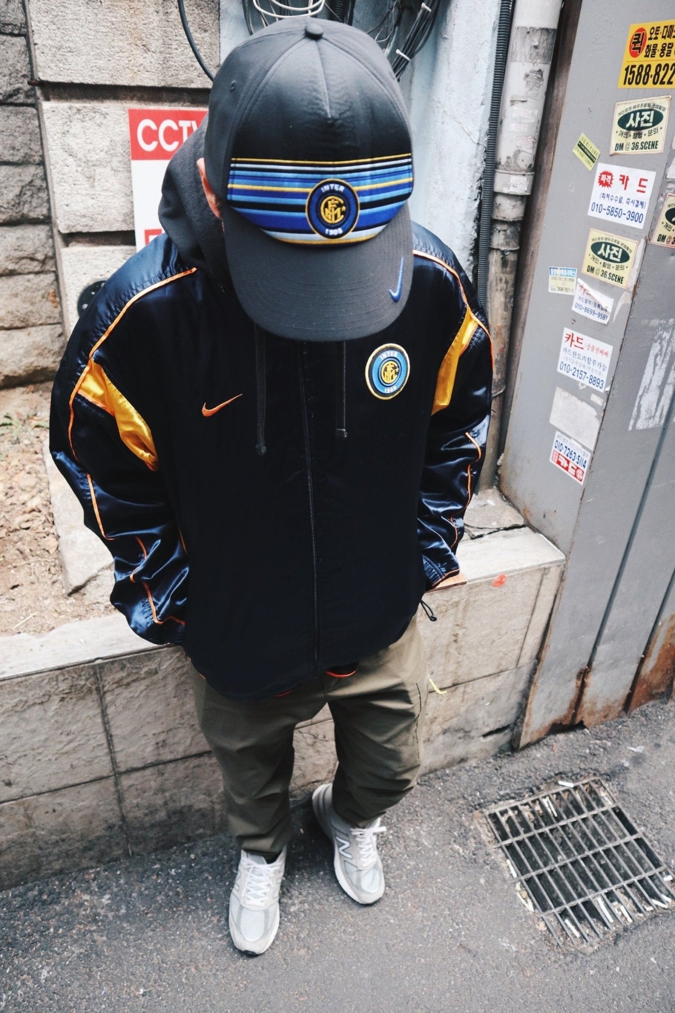 Inter Milan Early 2000's Training Jacket M-Unwanted FC-stride