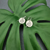 JUNGLE DREAMS - Monstera disc earrings-Erin K Jewellery-stride