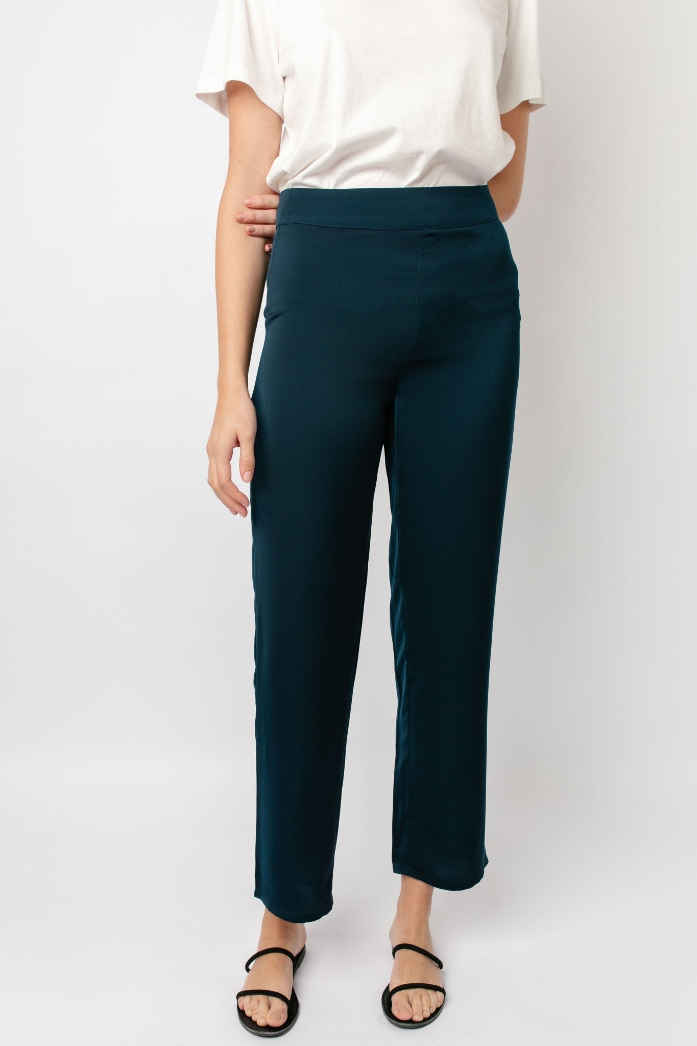 Kai High-Waisted Pants-ALKAM-stride