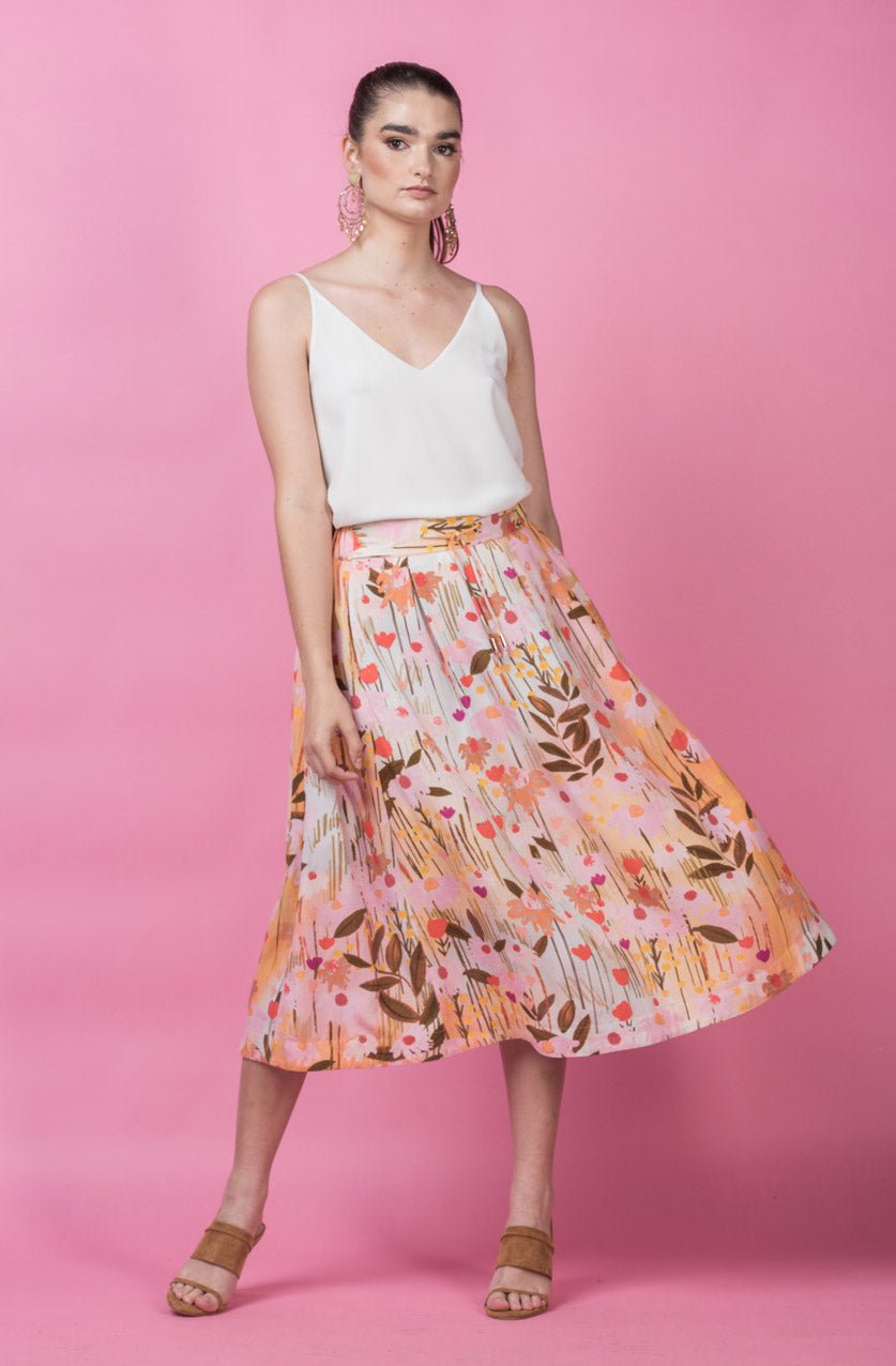 Kathleen Skirt - Meadow-Devoi-stride