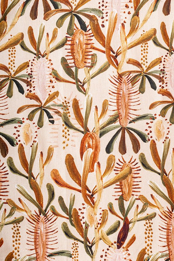 Kids Bow Tie - Grass Tree Nude-Peggy & Finn-stride