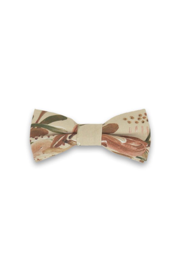 Kids Bow Tie - Grass Tree Nude-Peggy & Finn-stride