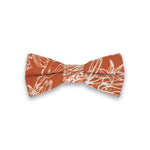 Kids Bow Tie - Kangaroo Paw Burnt Orange-Peggy & Finn-stride