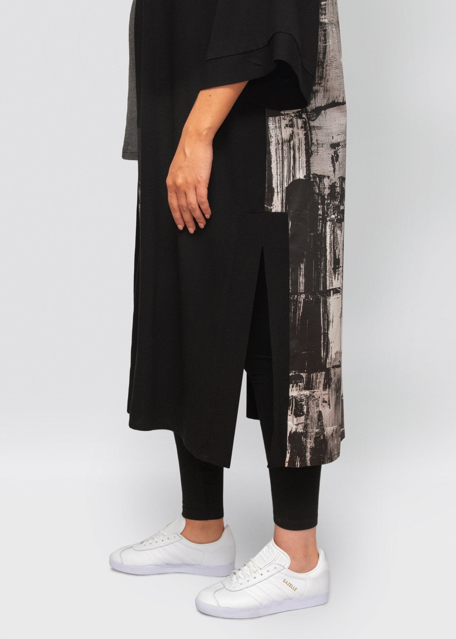 kimono - black-Úton Maternity-stride